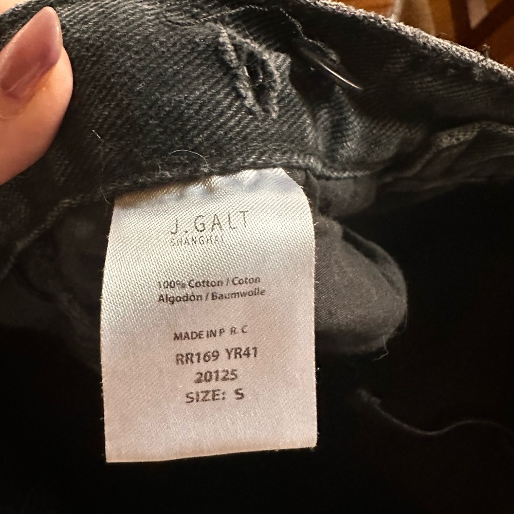 High Rise Black Jeans - Picture 5 of 5